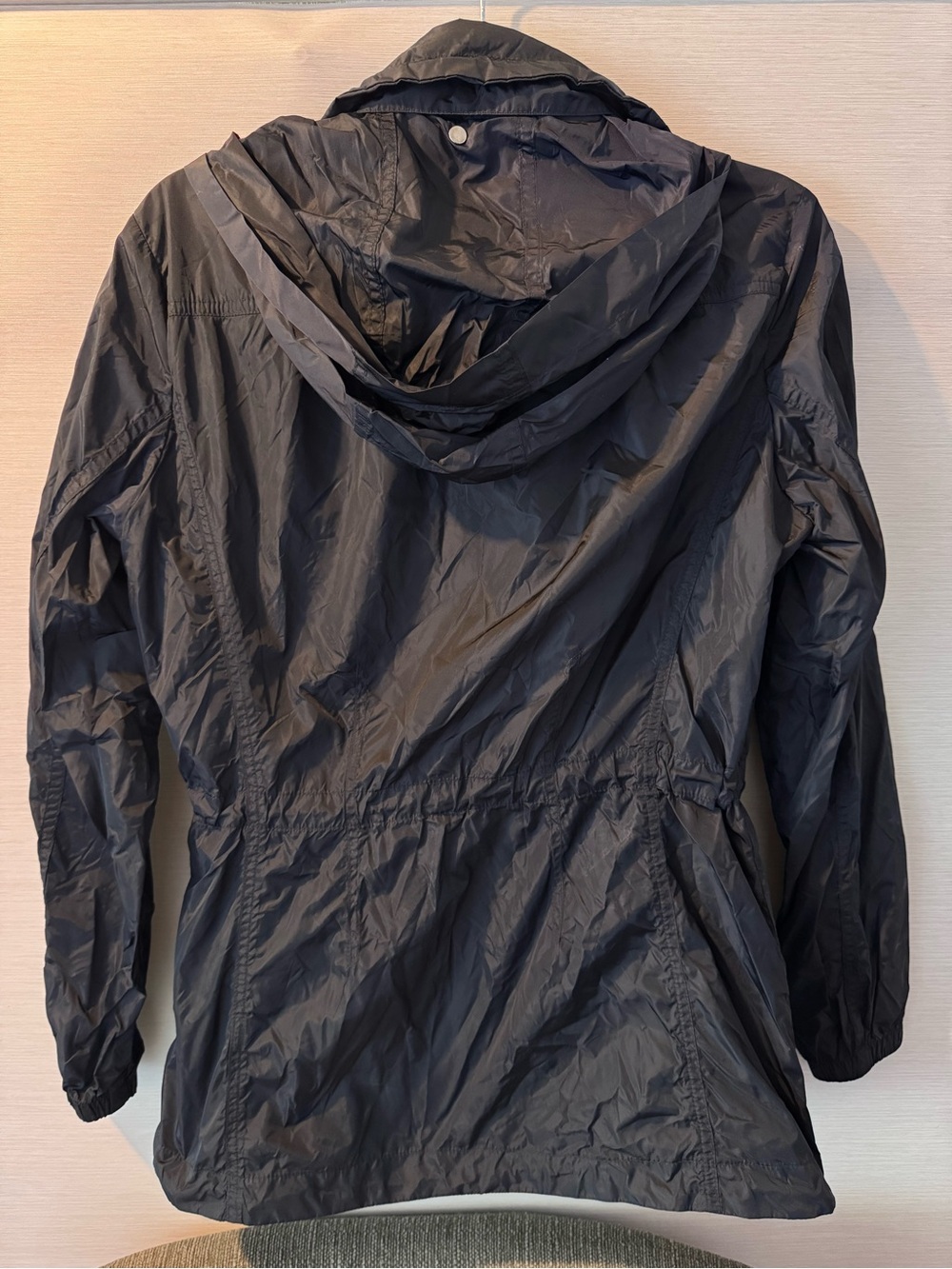 Massimo Dutti Women's Dark Navy Hooded Utility Jacket - Picture 7 of 11